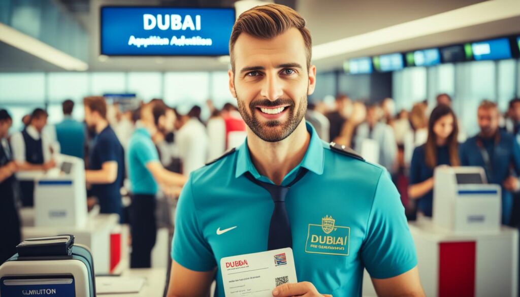 طلب تأشيرة دبي